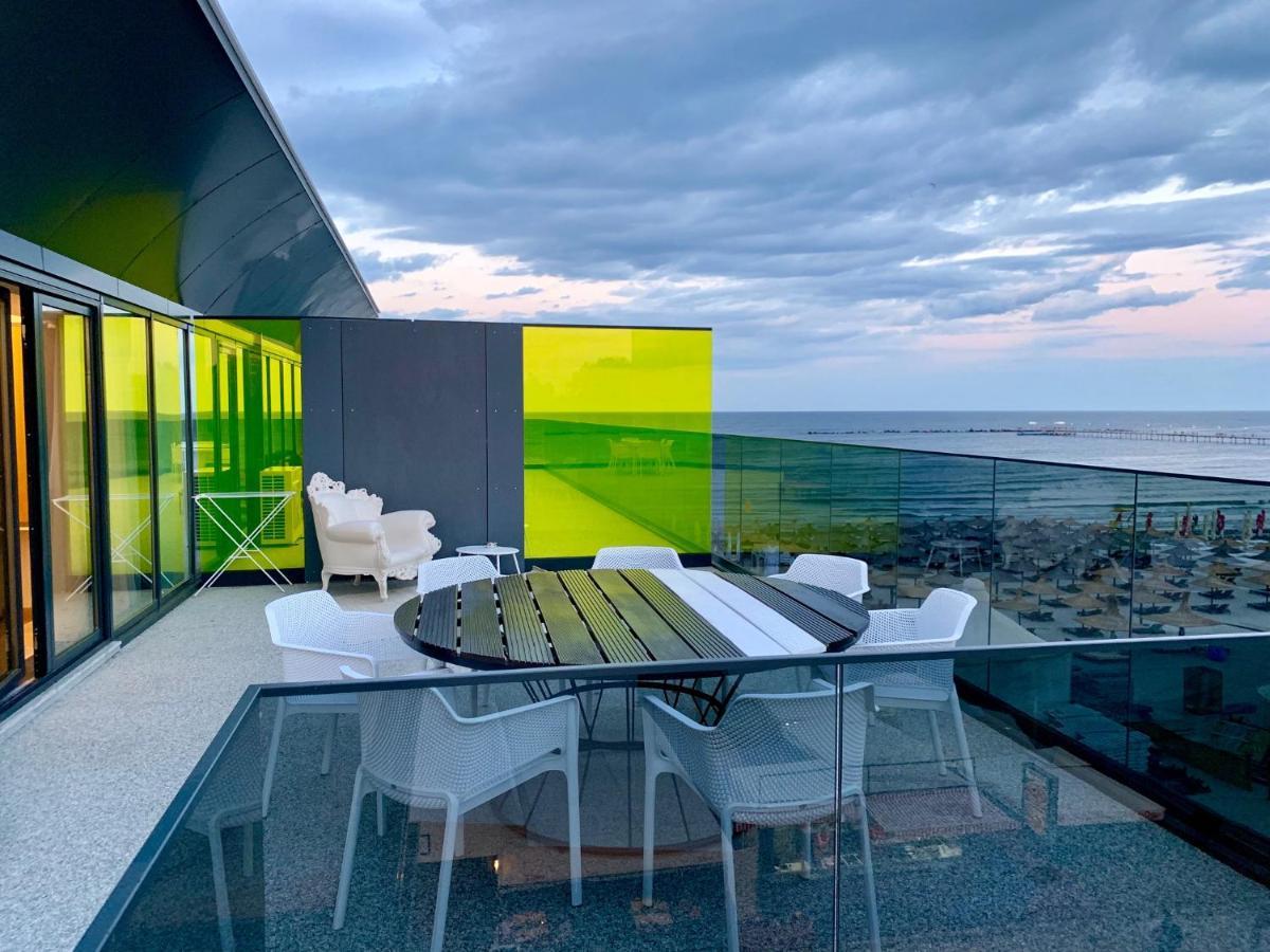 Riva Mamaia Beach Aparthotel Bagian luar foto