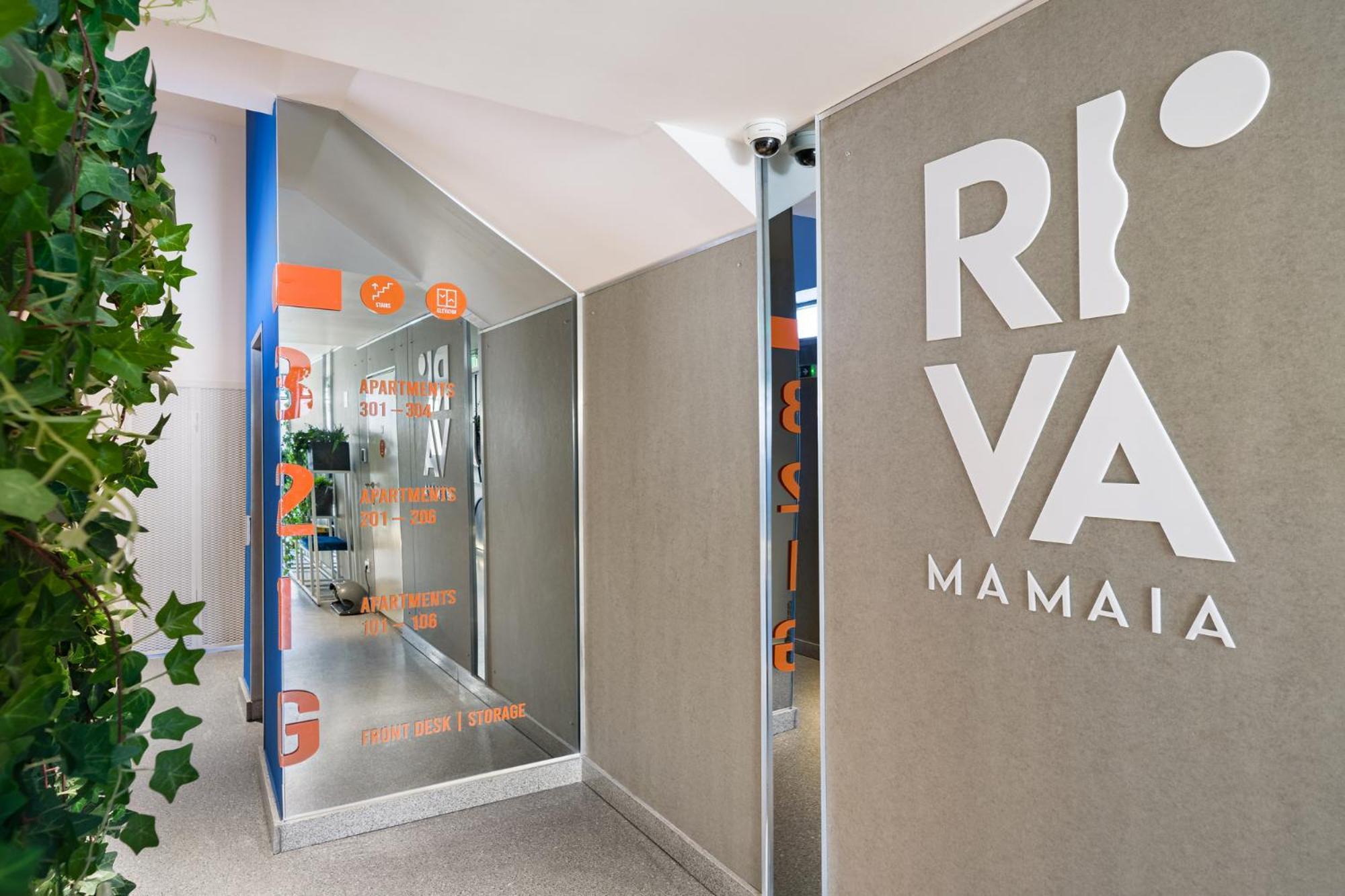 Riva Mamaia Beach Aparthotel Bagian luar foto